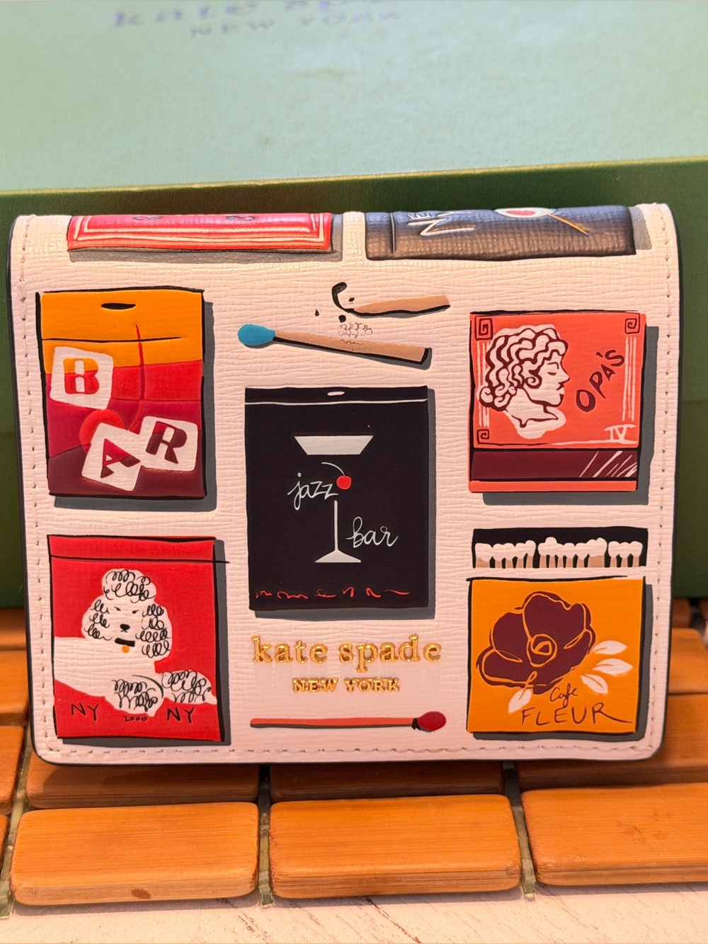 kate spade Morgan Matchbox Bi-fold wallet